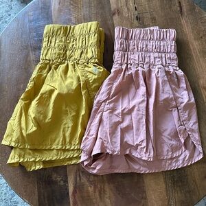 Free People The Way Home Shorts Set Large